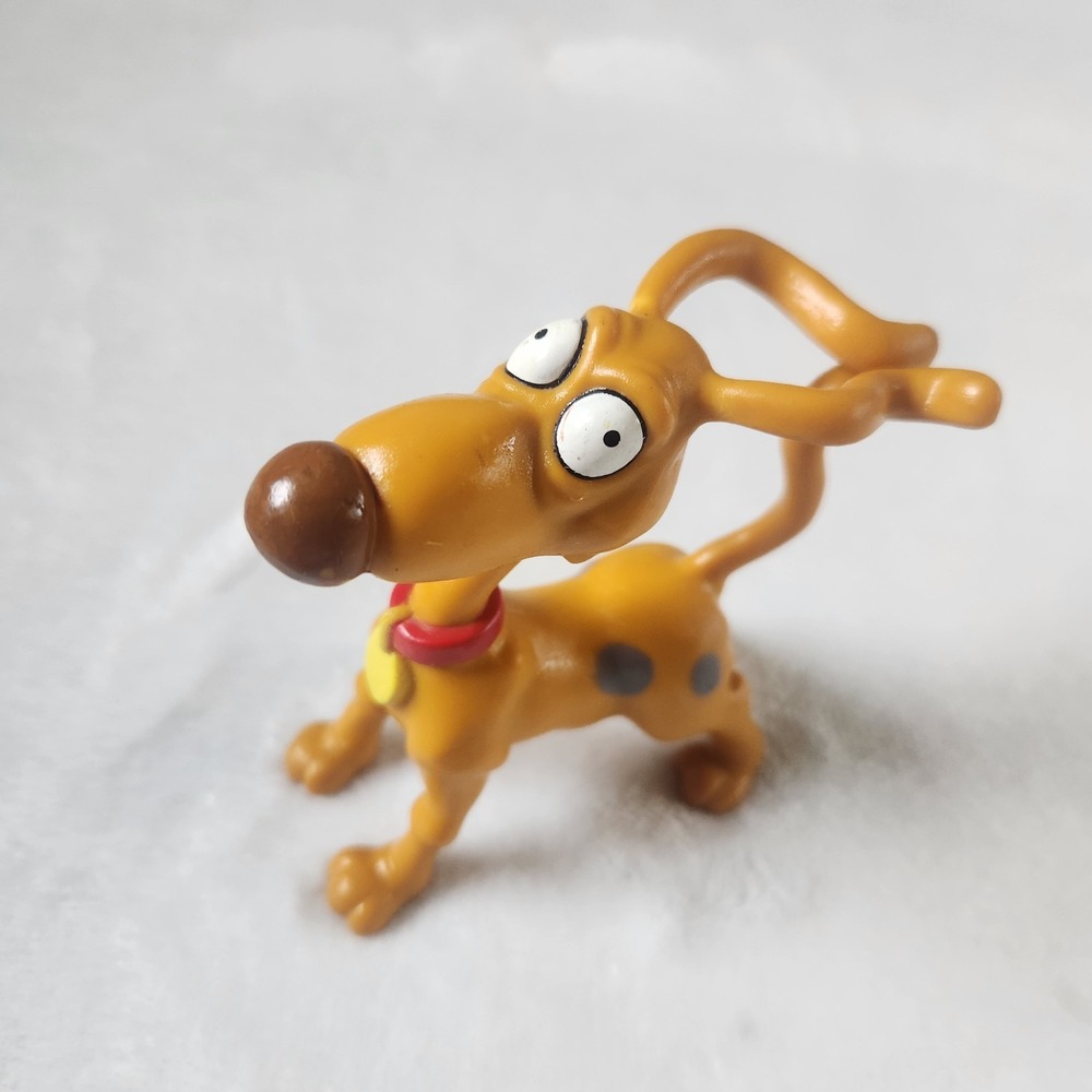 Rugrats Nickelodeon Vintage 1997 Viacom, SPIKE‎ Dog PVC Action Figure 4"